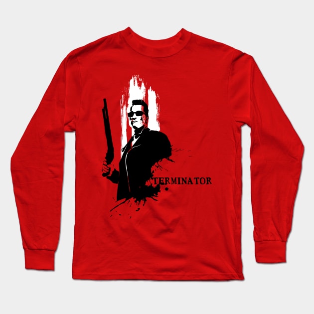 TERMNATOR Long Sleeve T-Shirt by Mad42Sam